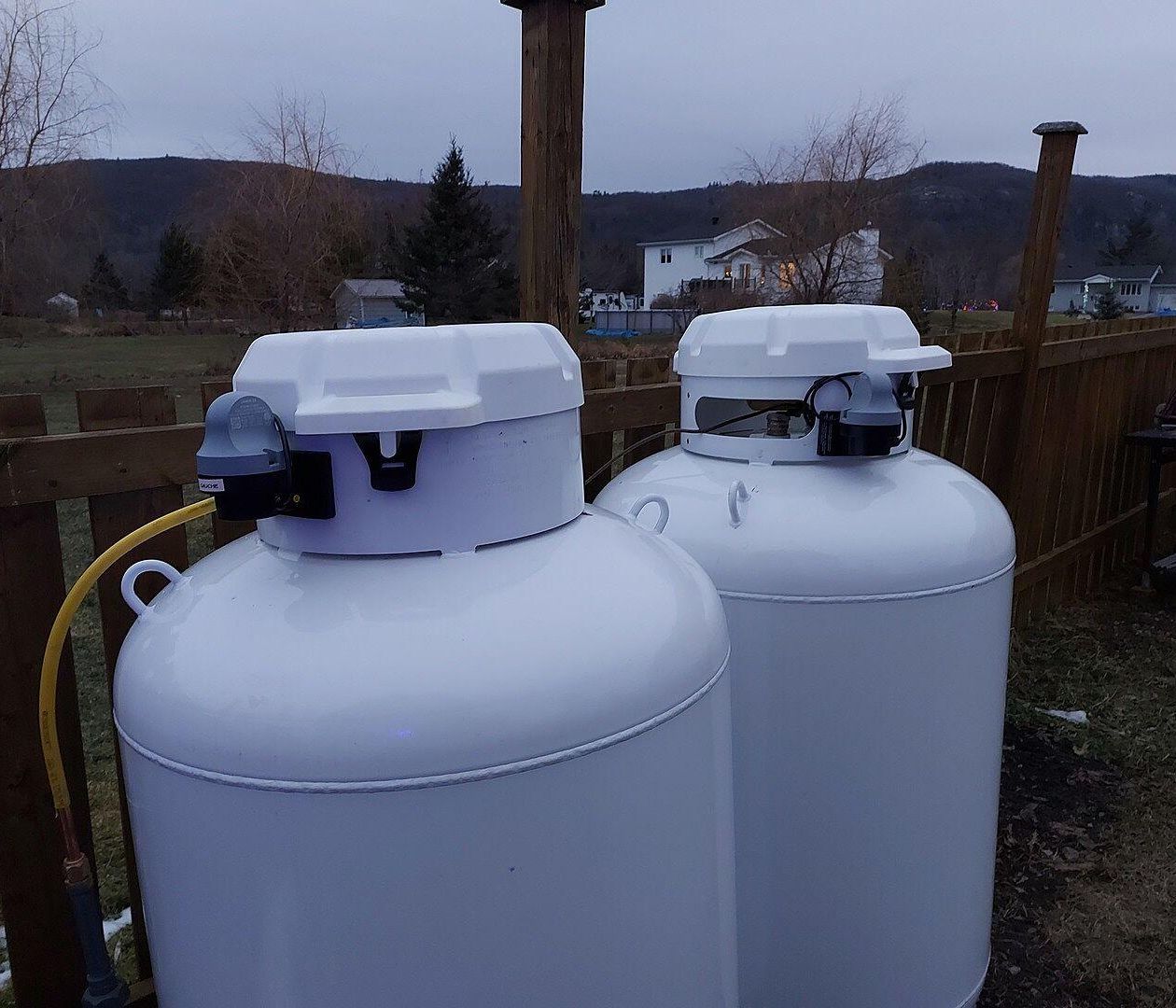 Moniteur de réservoir de propane