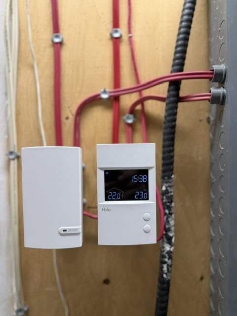J'ai retourné le thermostat basse tension