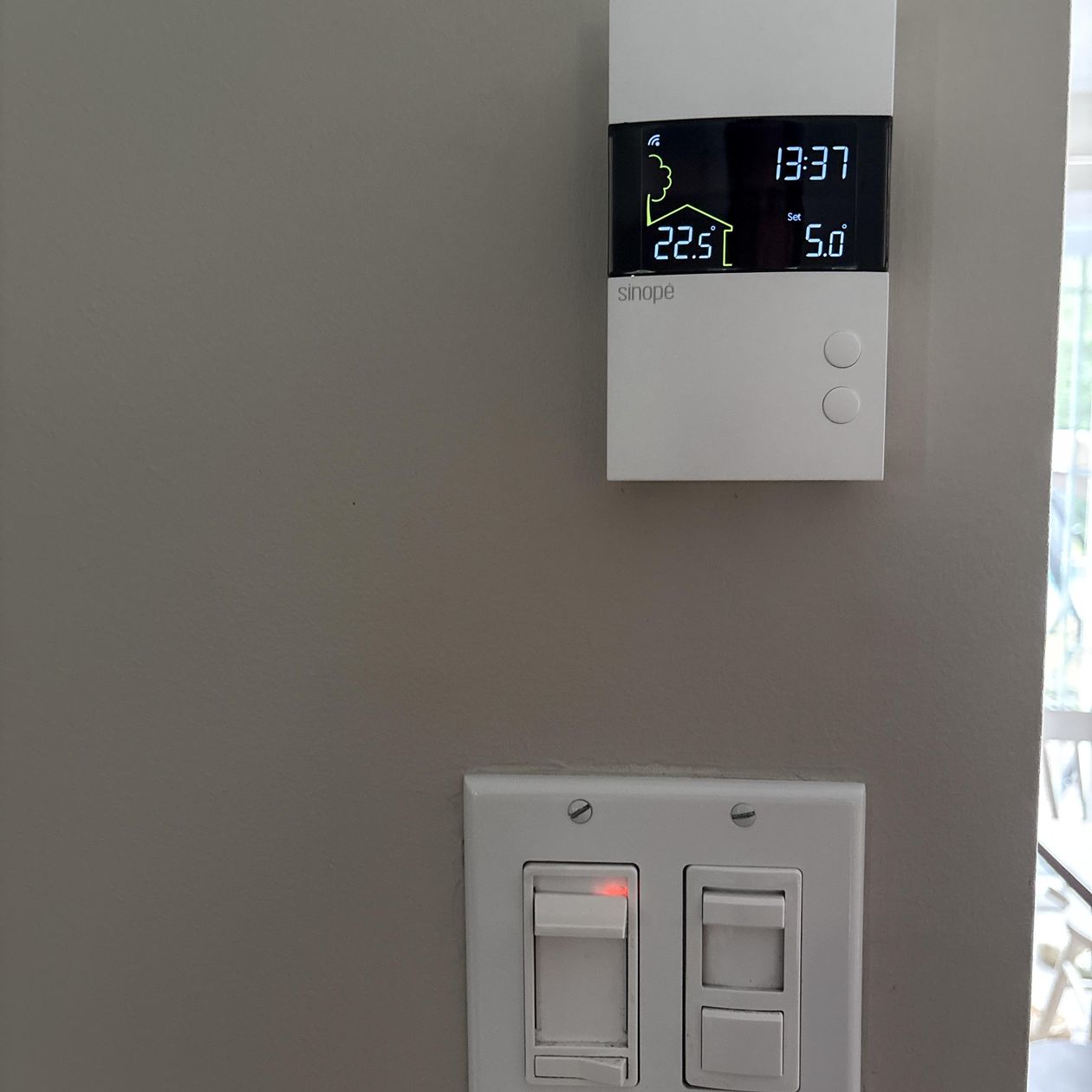 Thermostat plancher chauffant zigbee