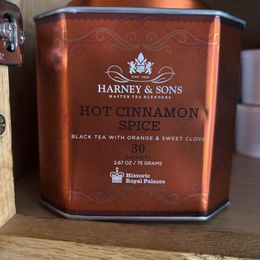 Hot Cinnamon Spice Box Of 50 Wrapped Teabags | Harney & Sons