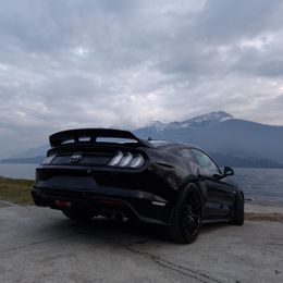 Accessorio Auto Diffusore Posteriore Con Splitter Laterale In ABS Nero - Compatibile Con Ford Mustang 2018-2021 - 4