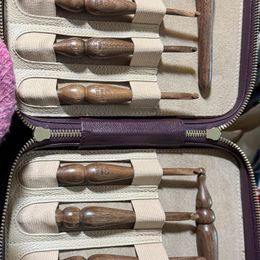 Limited Edition Azure + Olivewood Alpha Series® Crochet Hook