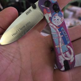 Lander 3 Knife Scales - Kitty Cosmo Crew
