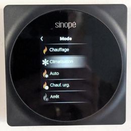 Thermostat intelligent pour système central en francais...!