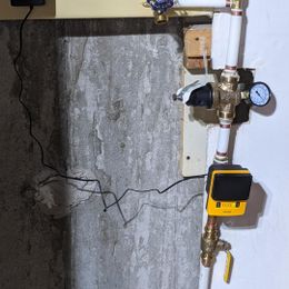 Installation d'une valve d'eau intelligente