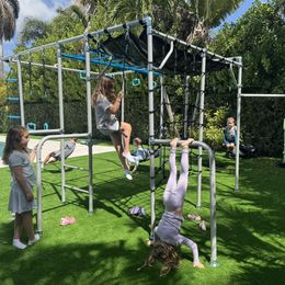 Monkey Bridge for Monkey Bars | Monkey Bar Accessories - Growplay