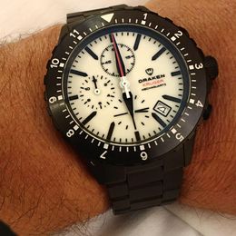 Kruger DLC 'B' Black – Draken Watches
