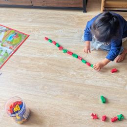 Customer photo from the review "She ASKS to do math!"