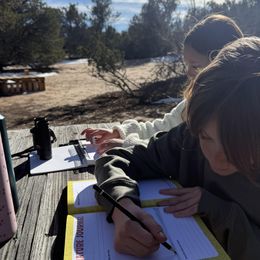 Customer photo from the review "Great and fun resource!
My kids enjoy to explore the ranch and drawing the animals we found there. Happy experience!"