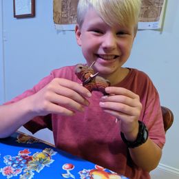 Customer photo from the review "Got these today and the boys wasted no time trying to solve how to put these sculptures together! It was fun but requires a bit of problem …"