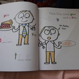 Customer photo from the review "Love our Doodle Rhyme book!"