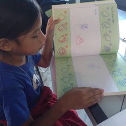 Customer photo from the review "Step-By-Step Drawing Book"