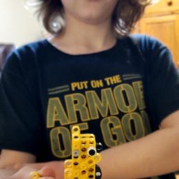 Customer photo from the review "Best curriculum for my autistic and Adhd and OCD son"