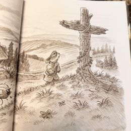Customer photo from the review "Beautiful story and artwork"