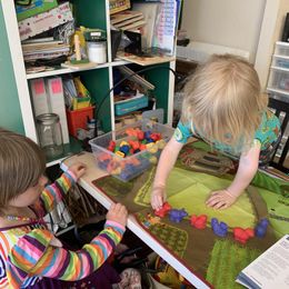 Customer photo from the review "Fun hands on math for the little ones"