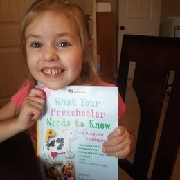 Customer photo from the review "What Your Preschooler Needs to Know book"