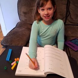 Customer photo from the review "Math-U-See Gamma"