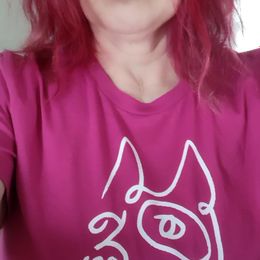 Sitting With Dogs Unisex T-Shirt