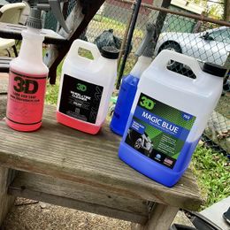 Water Resistant Tire Shine Spray - Magic Blue | 3D Car Care