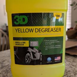 Yellow Degreaser Wheel Cleaner
