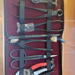 Kaneshin Japanese Bonsai Master Tool Set - 8 Piece – Gardenheir