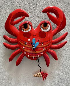 Lil Crab Wall Clock – Allen Designs Studio