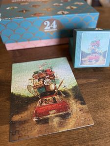 Janet Hill Advent Calendar - Set of 24 Mini Puzzles – New York