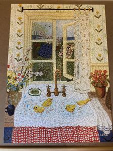 Forget-me-not Spring - 1000 Piece Loré Pemberton Jigsaw Puzzle