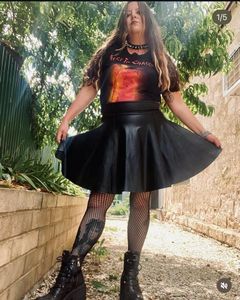 Route 66 Ultra High Waisted Skater Skirt – BlackMilk Clothing