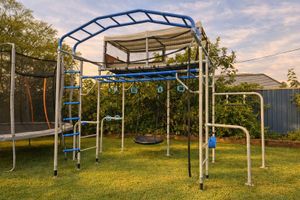 Monkey Bridge for Monkey Bars | Monkey Bar Accessories - Growplay