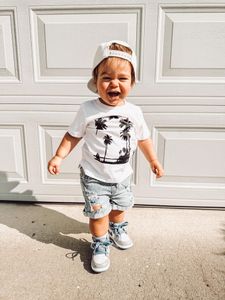 Distressed Denim Short