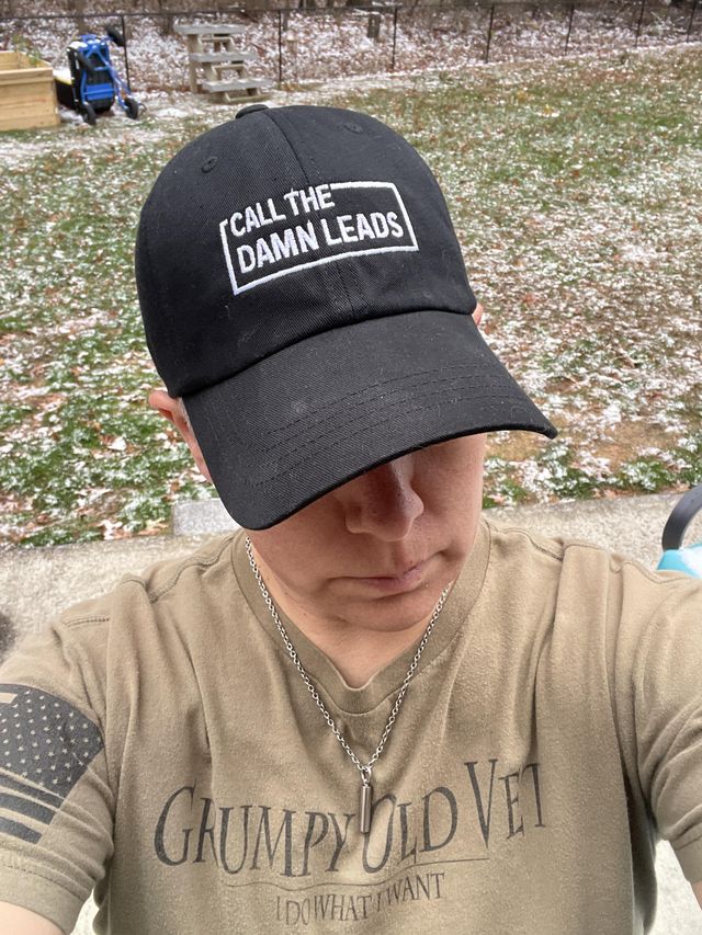 Call the Damn Leads Flatbill Snapback | Bold Sales Style – Call